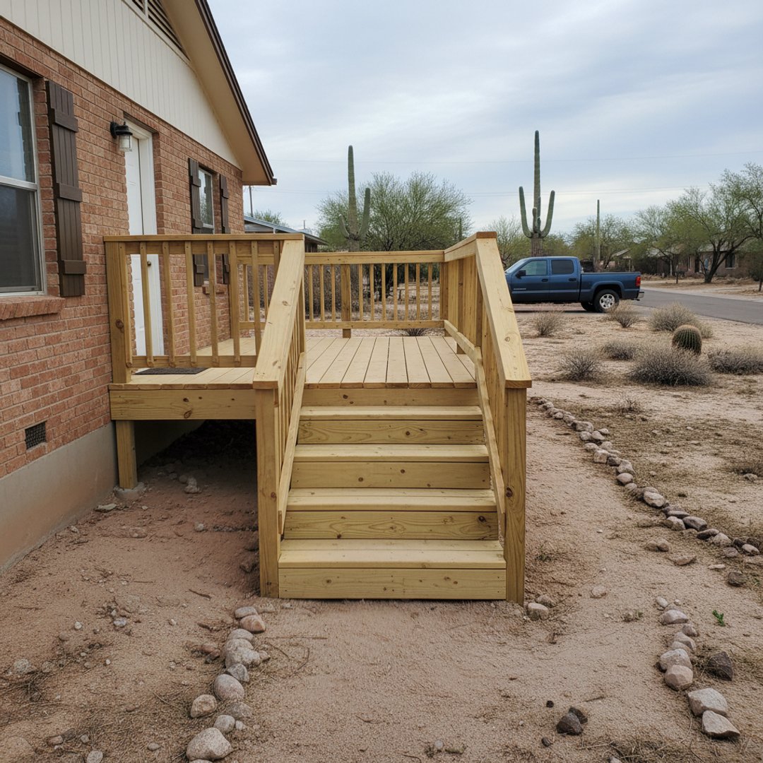 Aim High Deck Co completed project