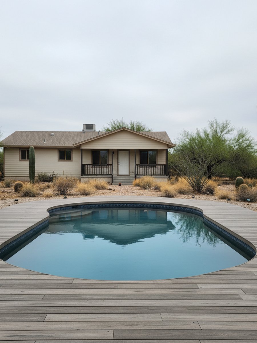Deck Railing Installation completed by Aim High Deck Co in Scottsdale, AZ