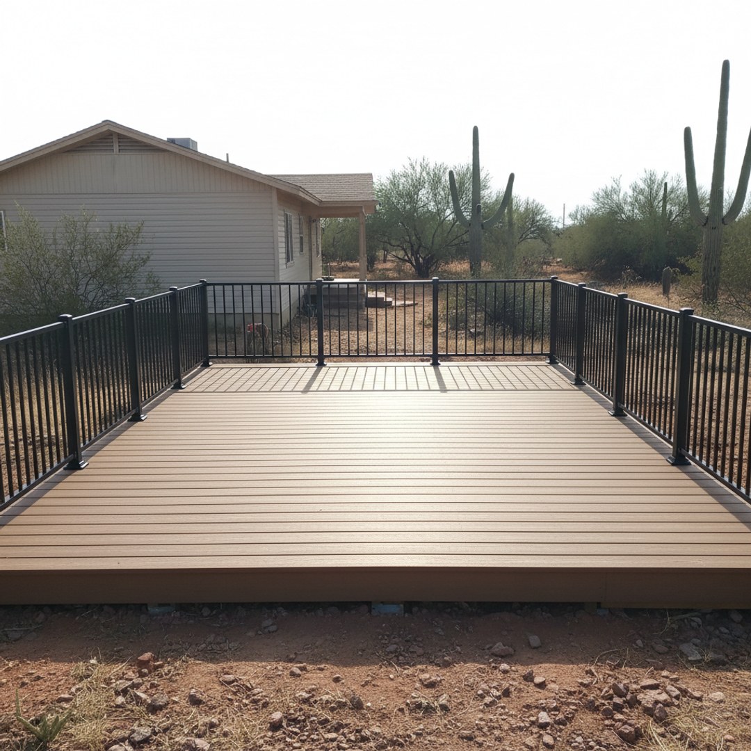 Deck Repair completed by Aim High Deck Co in Gold Canyon, AZ